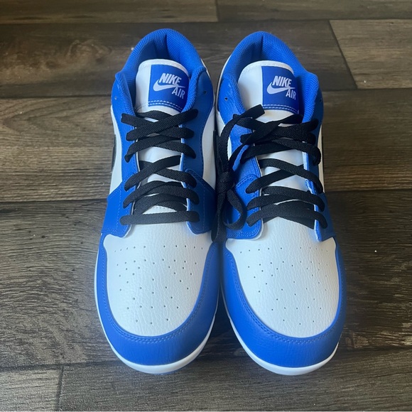 Nike Men's Jordan 1 Retro MCS Low Baseball Cleats Blue Size 13 NEW CJ8524-411 - Picture 3 of 10